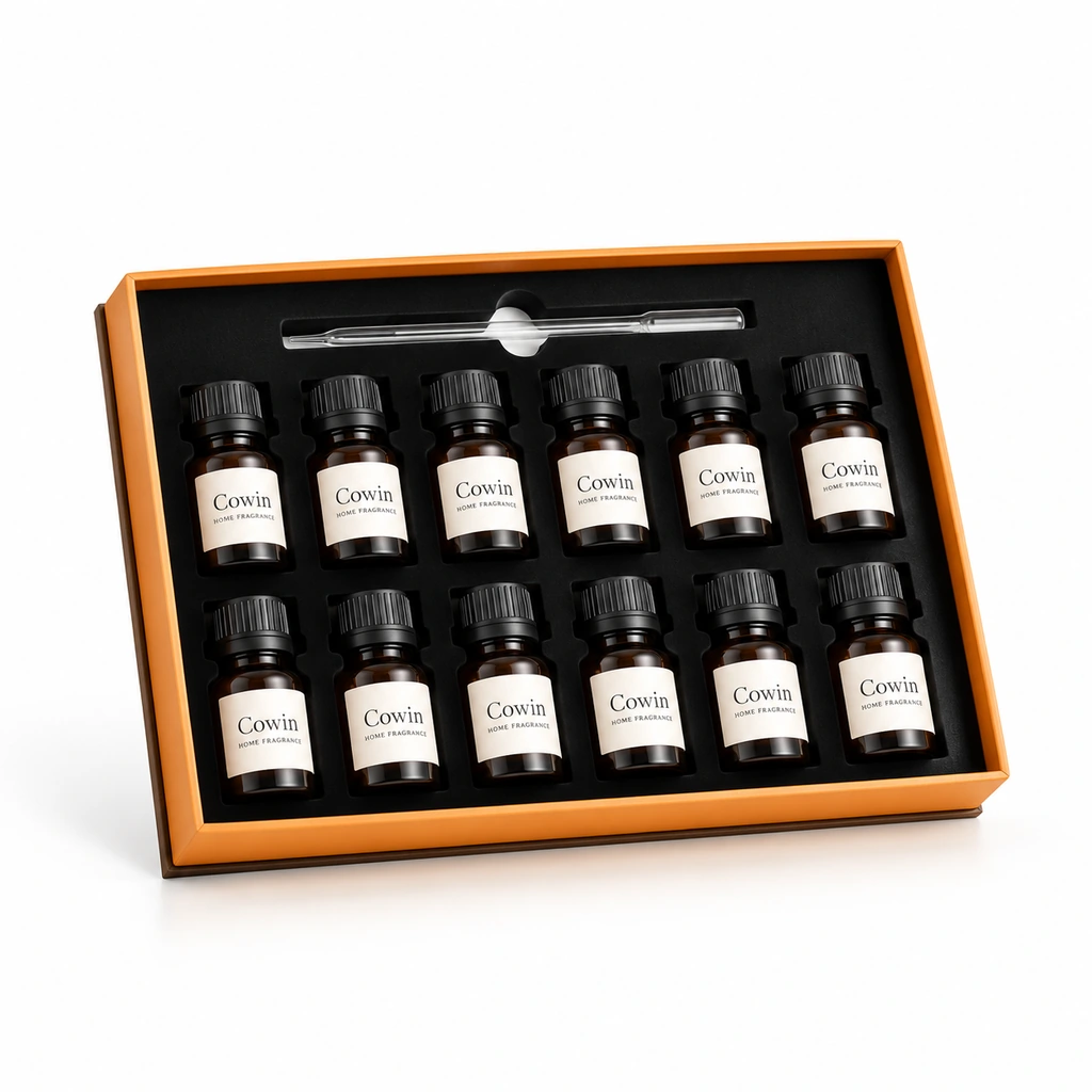 Aroma oil sampler gift box