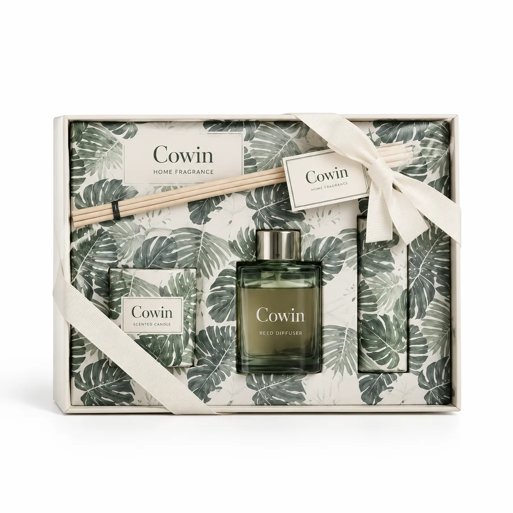 Botanical reed diffuser gift box