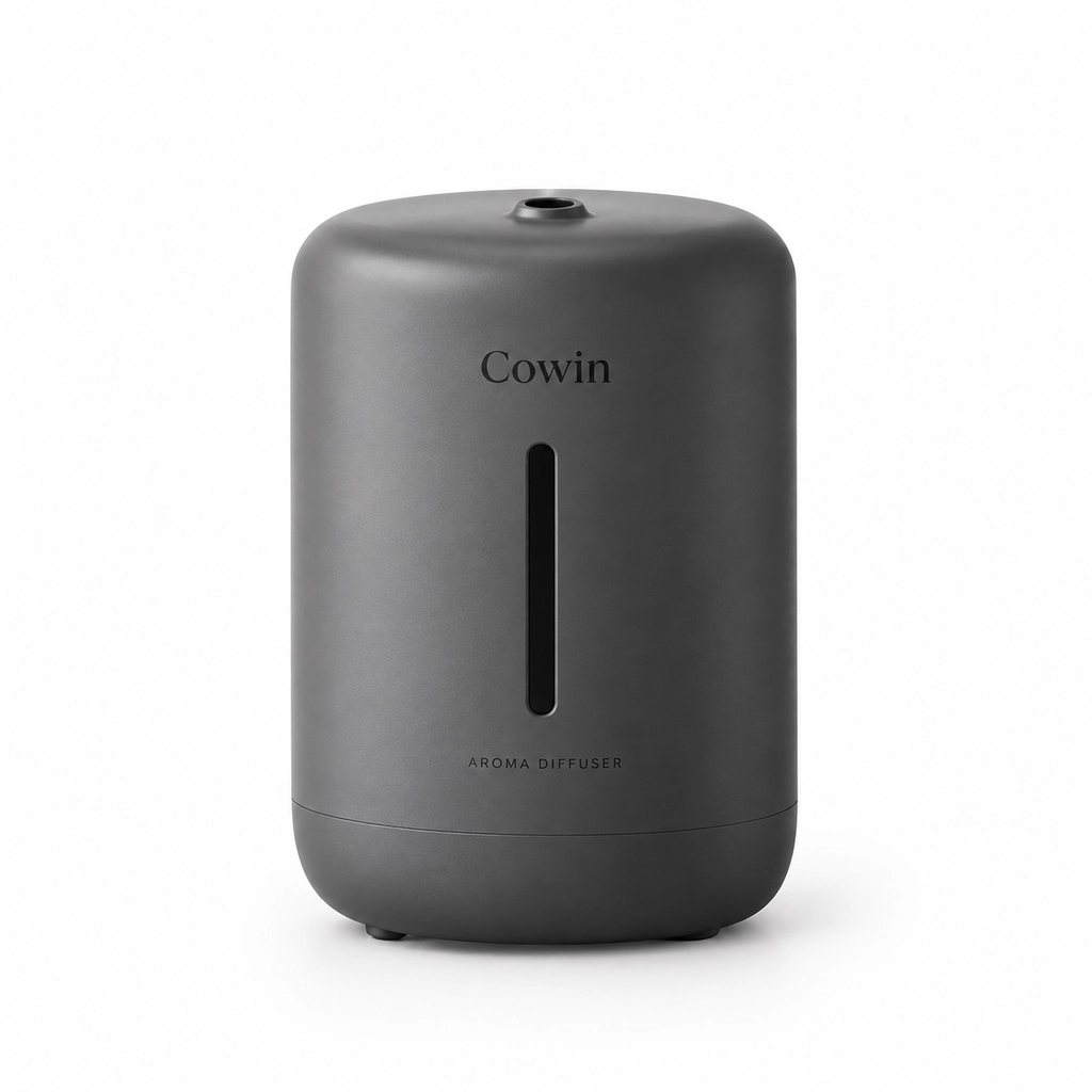 Gray portable aroma diffuser