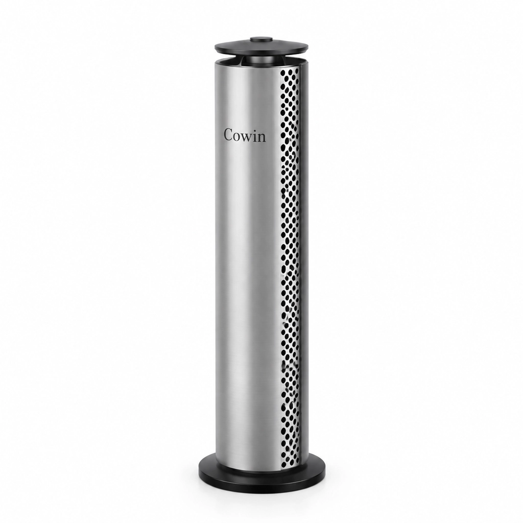 Perforated metal tower aroma diffuser