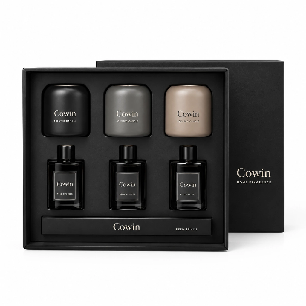 Black aroma collection gift box