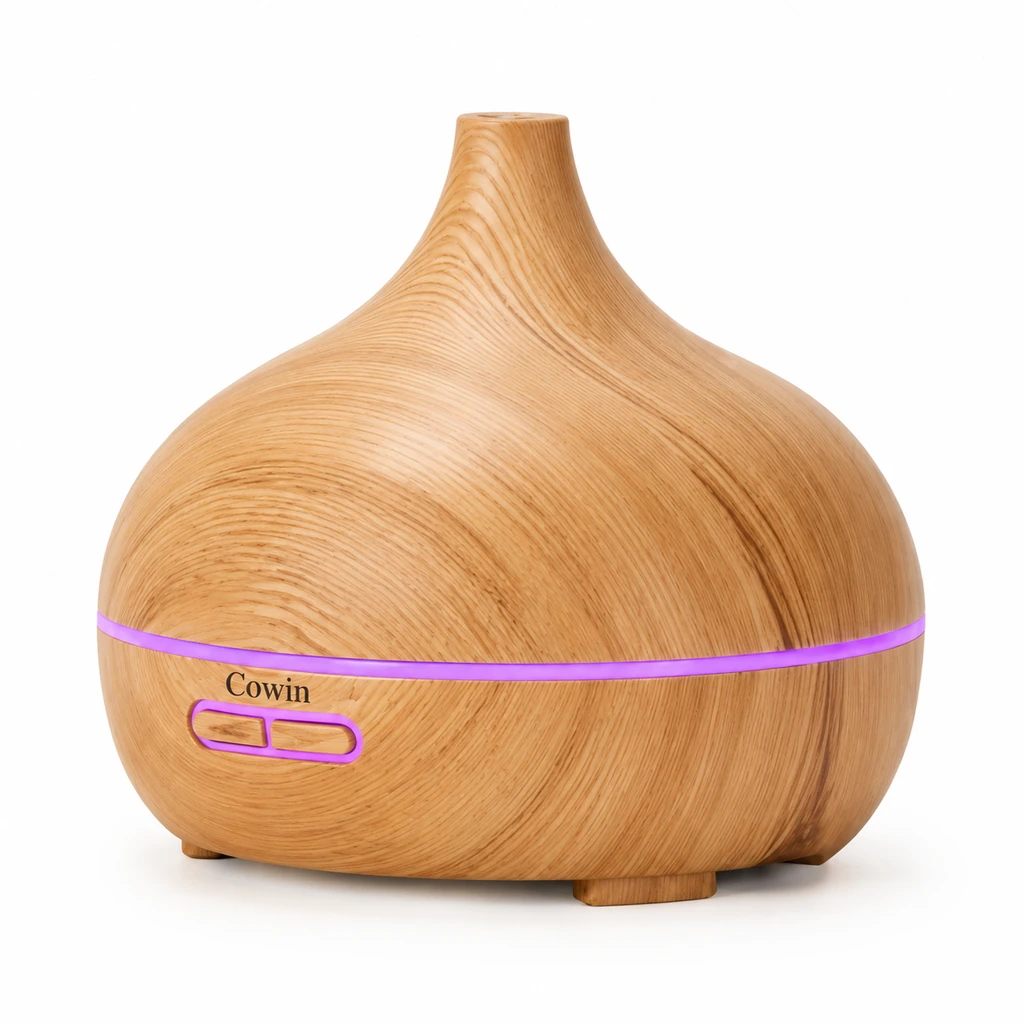 Woodgrain ultrasonic aroma diffuser