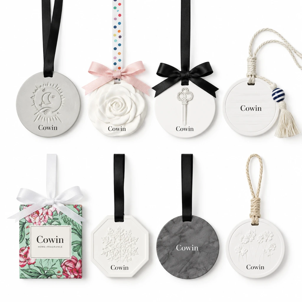 Hanging aroma stone collection